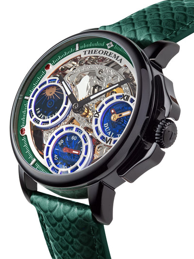 Dual-Time Buenos Aires GM-114-14 | Green | Theorema, Germany