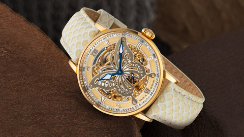 Photo of Madame Butterfly Theorema a beautiful and luxury mechanical watch from women from Tufina.