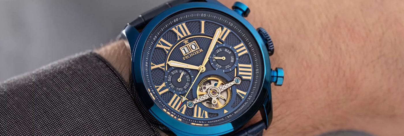 Don’t miss a minute of your day with a reliable automatic mechanical watch on your wrist.