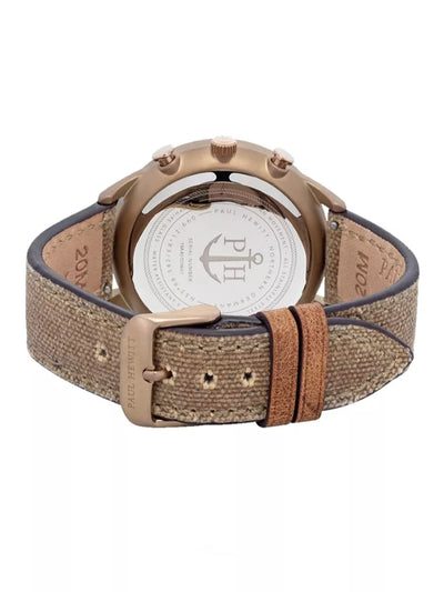 Paul Hewitt chronograph watch back view