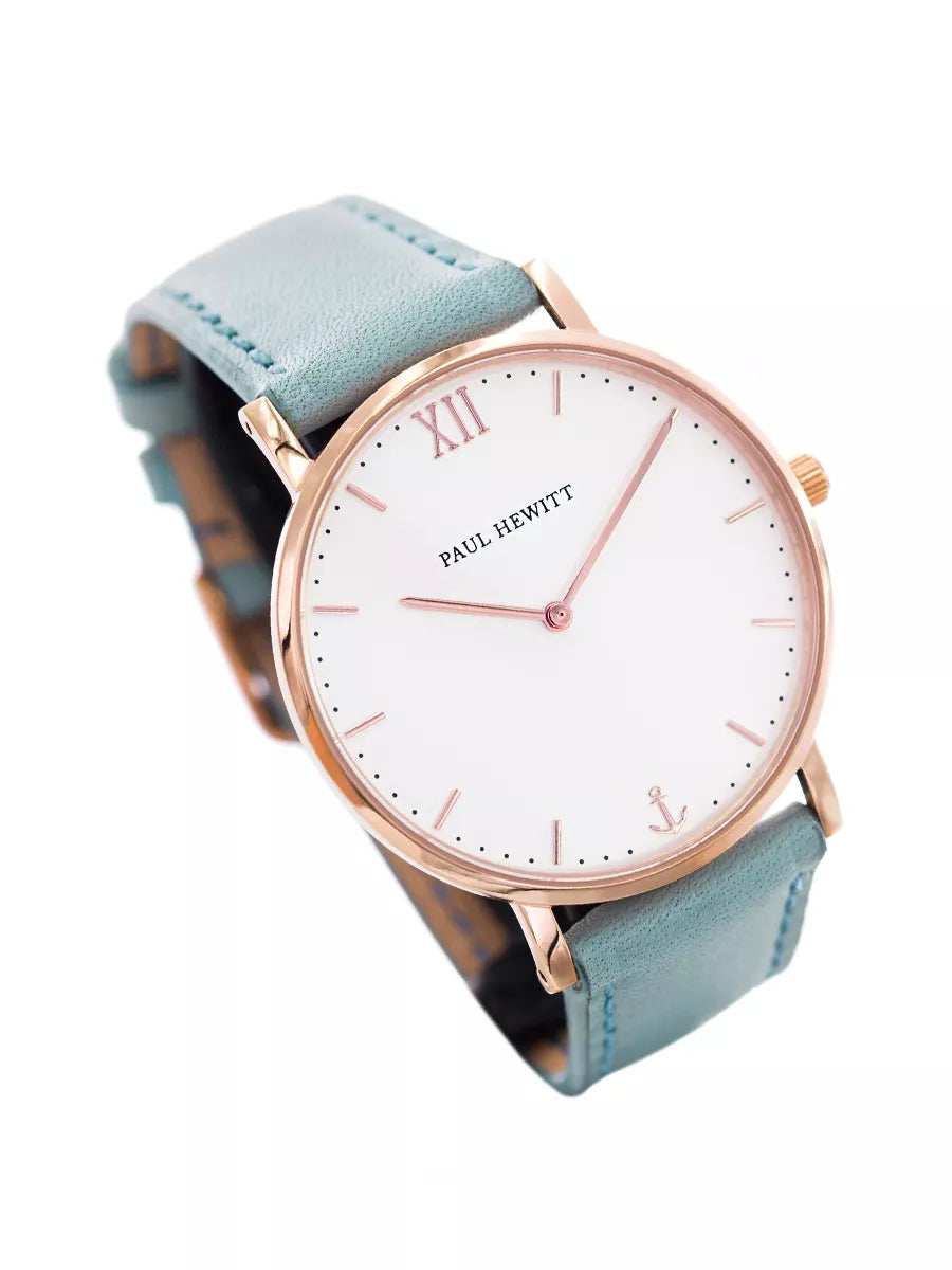 Paul Hewitt battery watch leather band