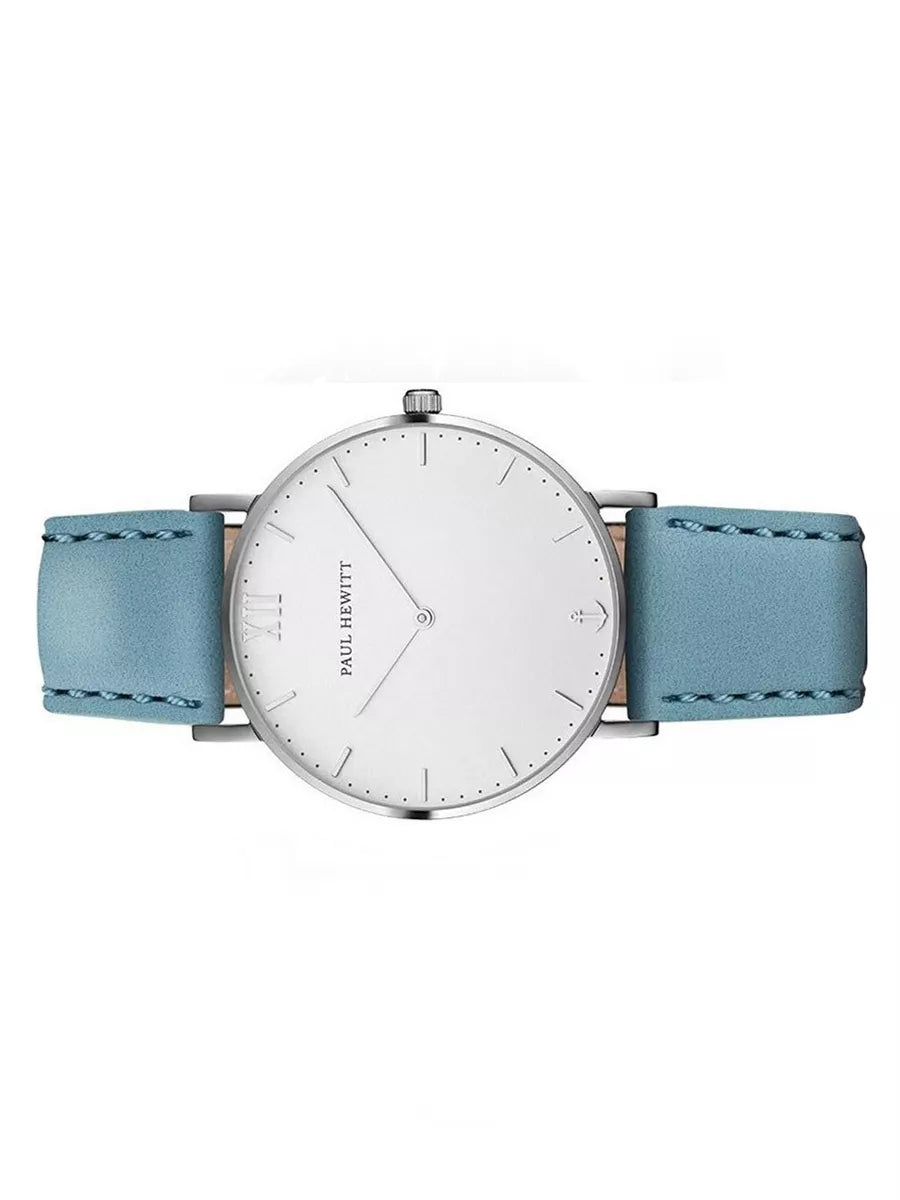 Paul Hewitt battery watch with white face