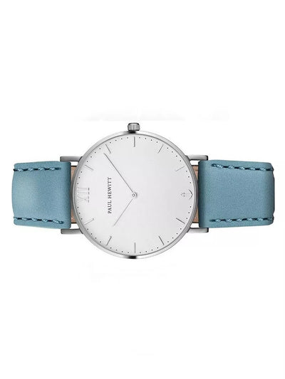 Paul Hewitt battery watch with white face