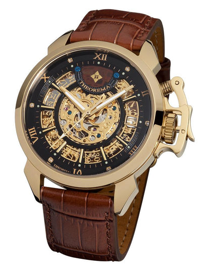 Newton Theorema GM4004-3 | GOLD | HANDMADE GERMAN WATCHES - Tufina Official