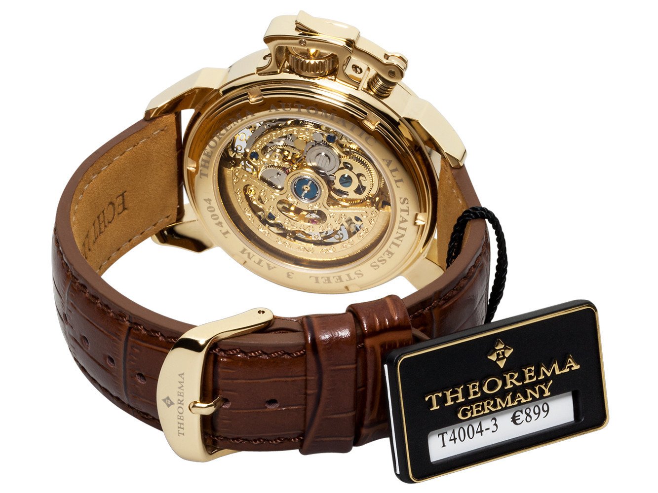 Newton Theorema GM4004-3 | GOLD | HANDMADE GERMAN WATCHES - Tufina Official