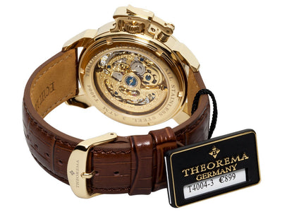 Newton Theorema GM4004-3 | GOLD | HANDMADE GERMAN WATCHES - Tufina Official